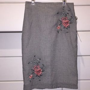 Checkered DownEast skirt